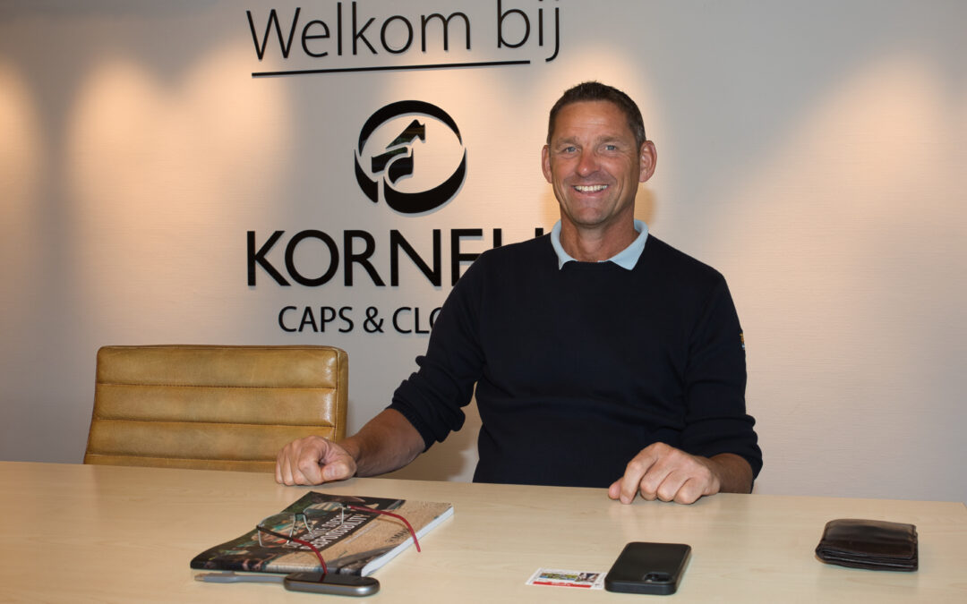 Gerben de Boer, algemeen directeur van Kornelis Caps & Closures, hoofdpartner van Kopje Cultuur