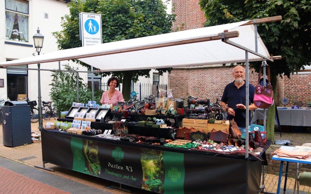 Aanmelding voor de kunstmarkt Kopje Kunst op zaterdag 6 september