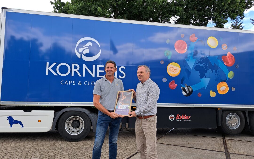 Waardering voor trouwe steun van hoofdsponsor Kornelis