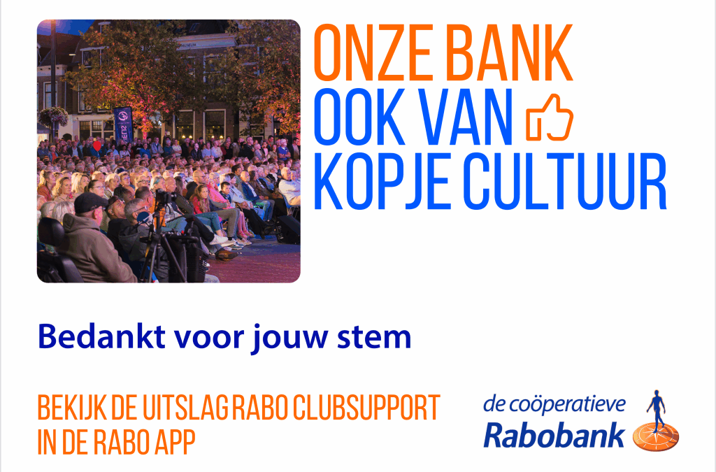 Mooie opbrengst Rabobank Clubactie